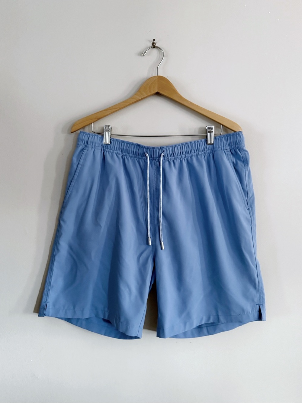 Peter Millar Seaside Men's L Blue Swim Trunks Lined Resort Preppy Sportswear